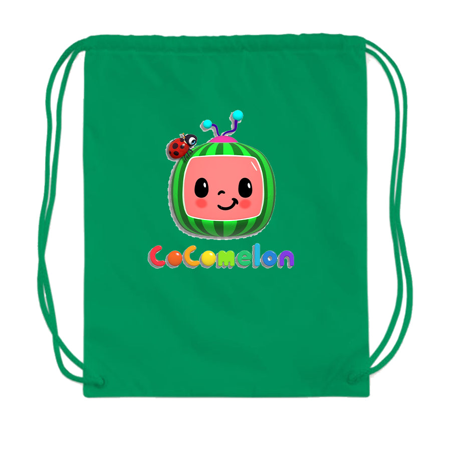 Cocomelon Cartoon Drawstring Bag