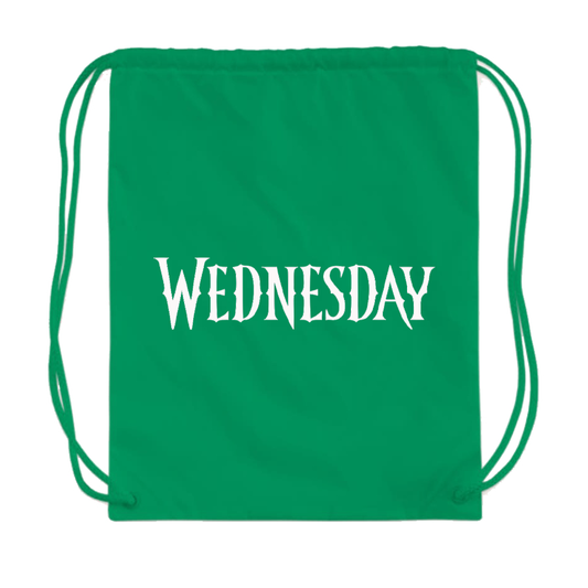 Wednesday Show Drawstring Bag