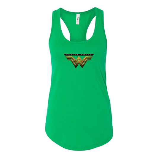 Women's Wonder Woman DC Superhero Racerback Tank Top