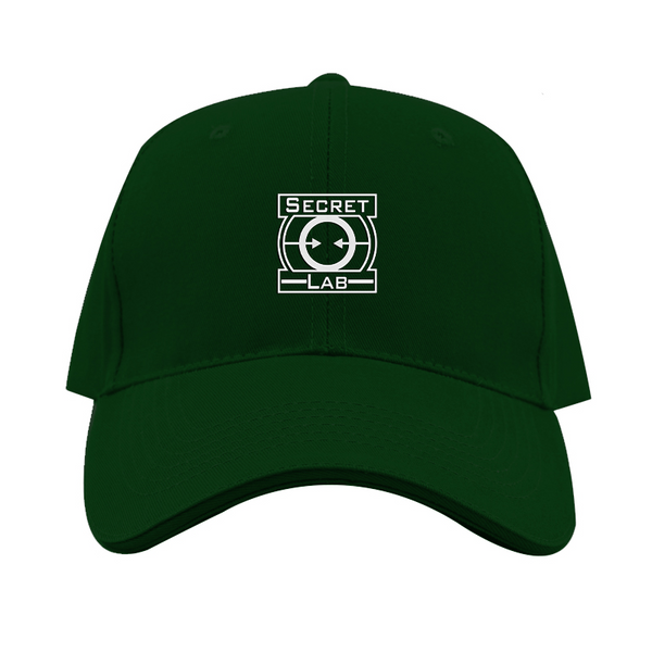 Secret Lab Symbol Logo  Dad Baseball Cap Hat
