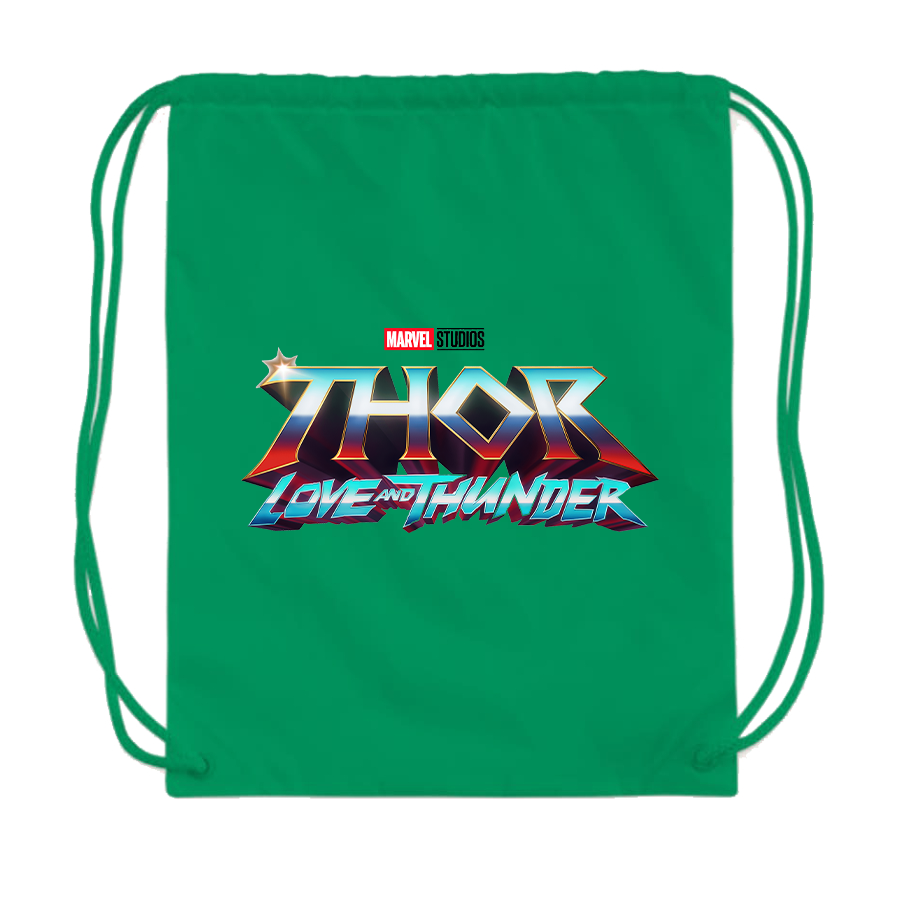 Thor Love & Thunder Superhero Drawstring Bag