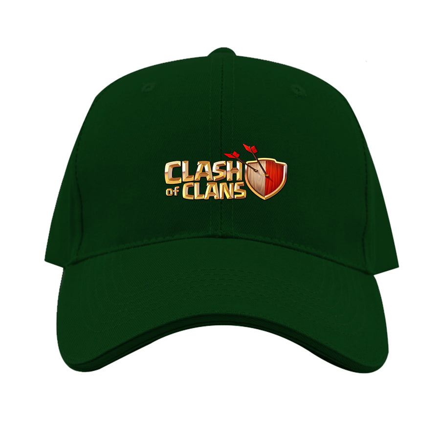 Clash of Clans Game Dad Baseball Cap Hat