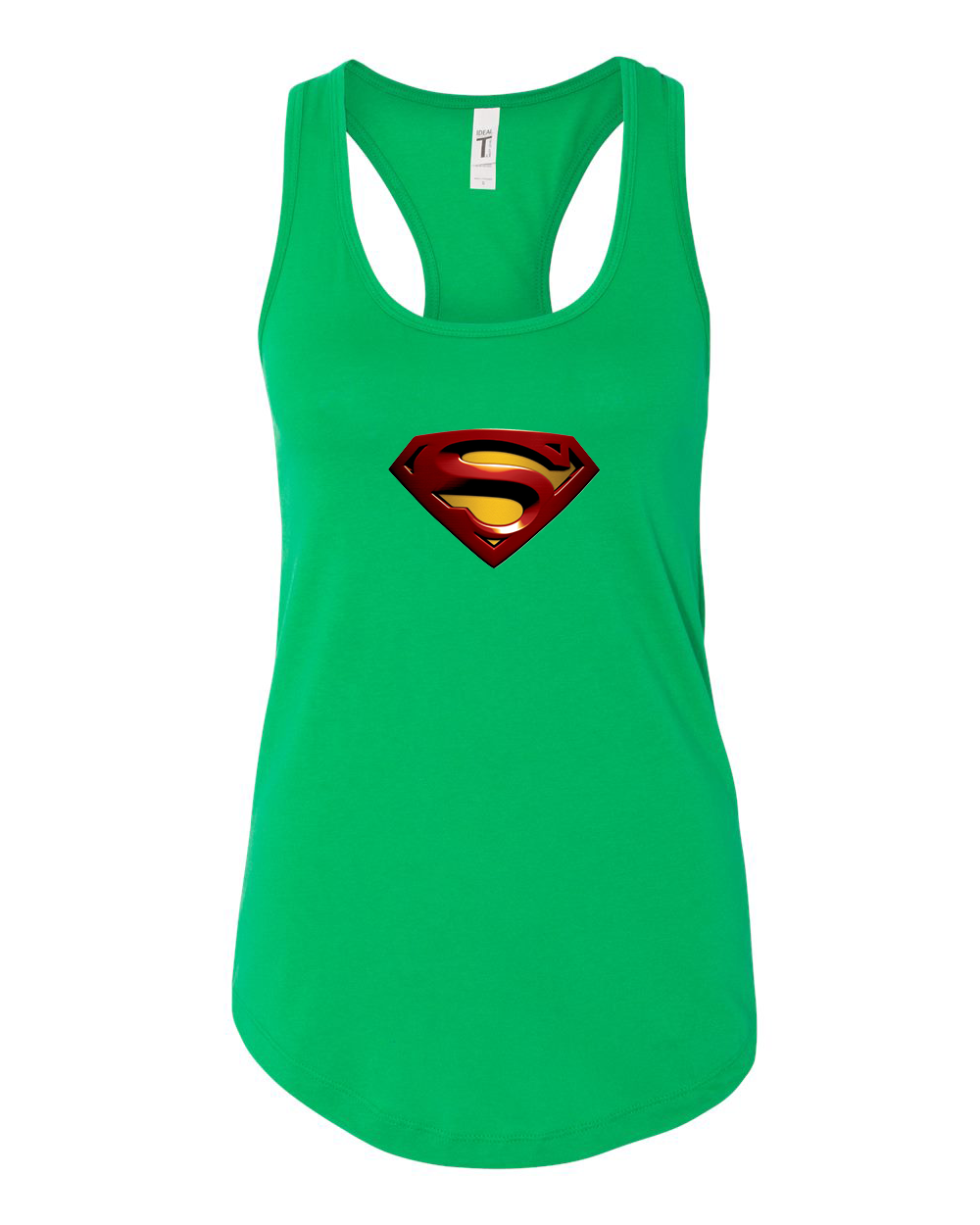 Women's Superman Superhero Racerback Tank Top