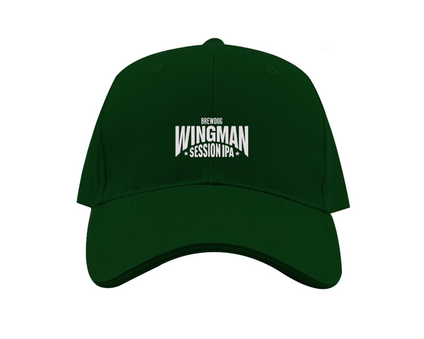 Wingman Logo  Dad Baseball Cap Hat