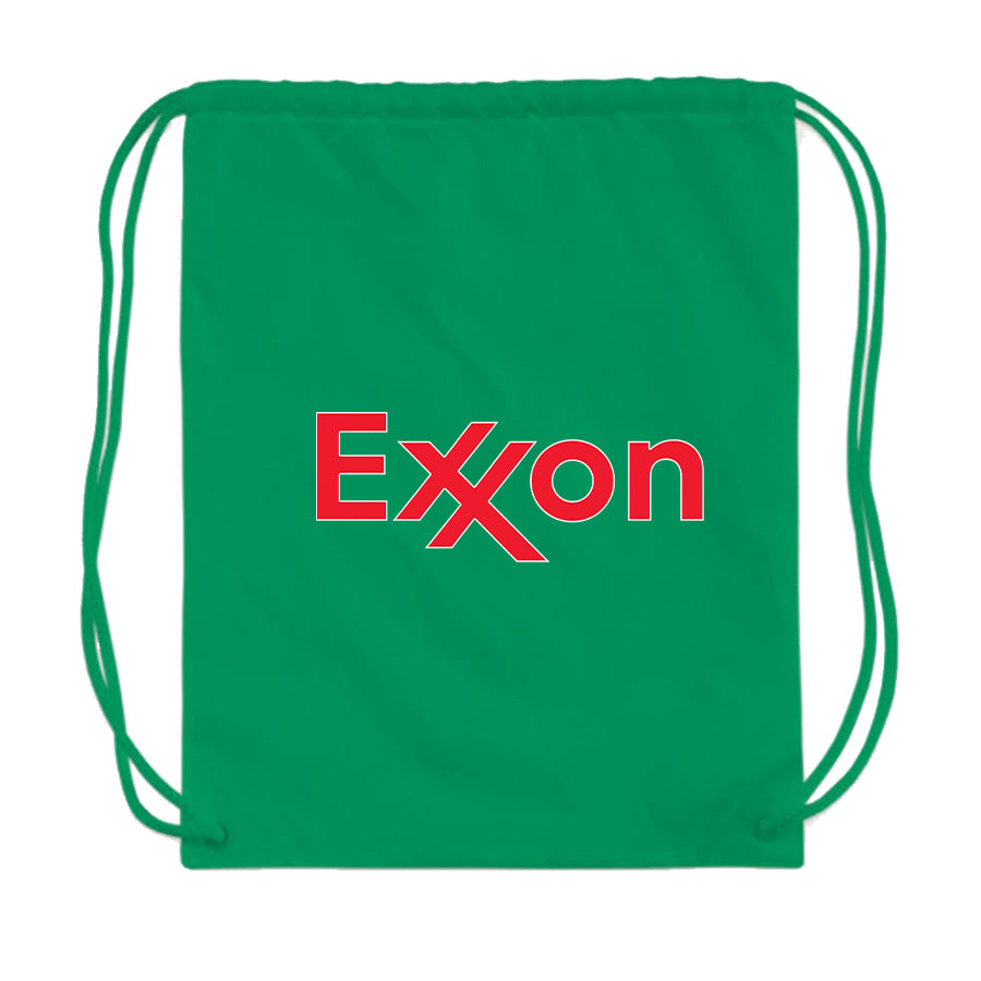 Exxon Gas Station Drawstring Bag