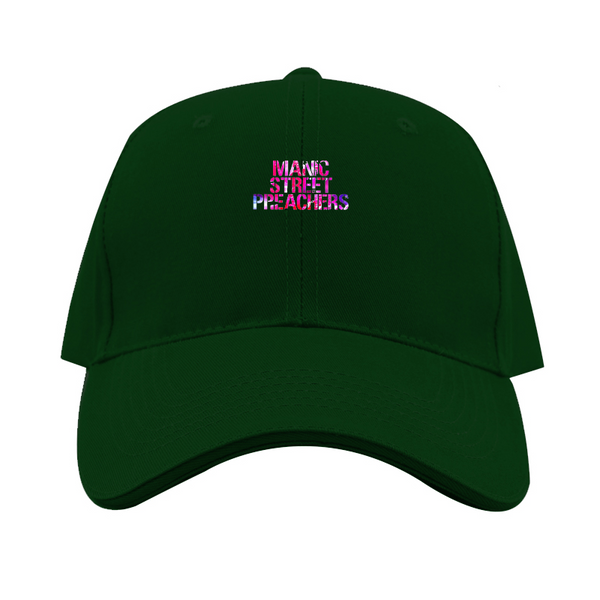 Manic Street Preachers Logo Dad Baseball Cap Hat