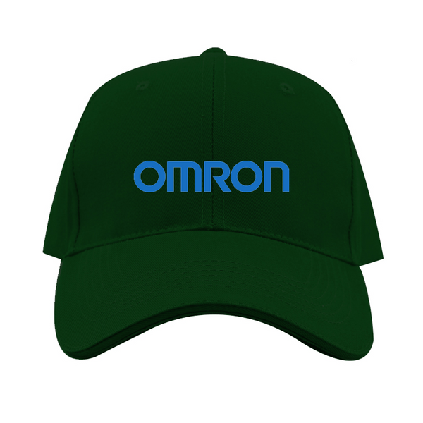 Omron Logo  Dad Baseball Cap Hat