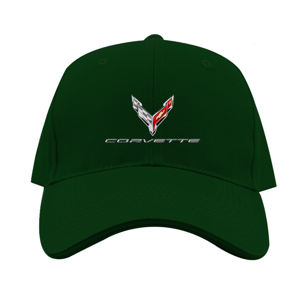 Corvette  Logo  Dad Baseball Cap Hat