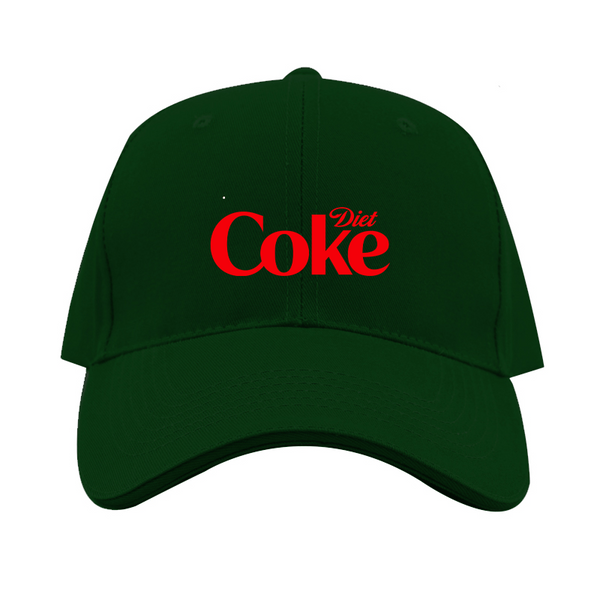 Diet Coke Logo  Dad Baseball Cap Hat
