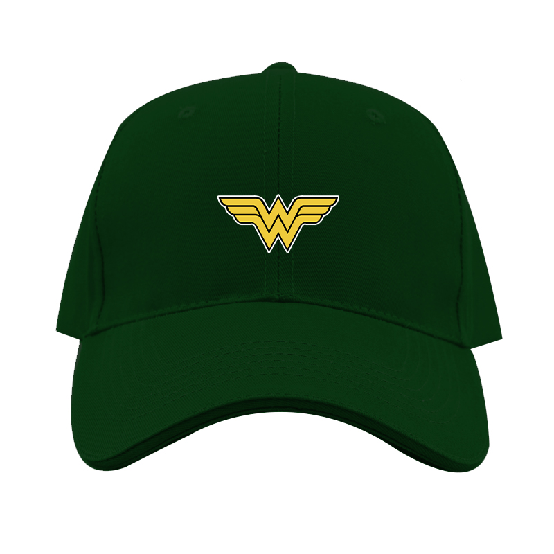 Wonder Woman Superhero Dad Baseball Cap Hat