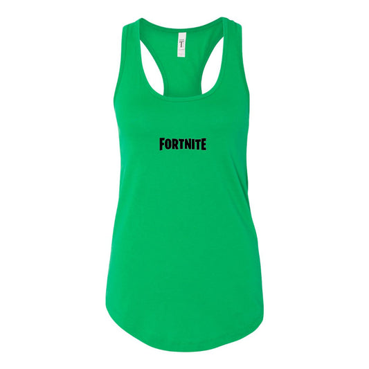 Women's Fortnite Battle Royale Game Racerback Tank Top