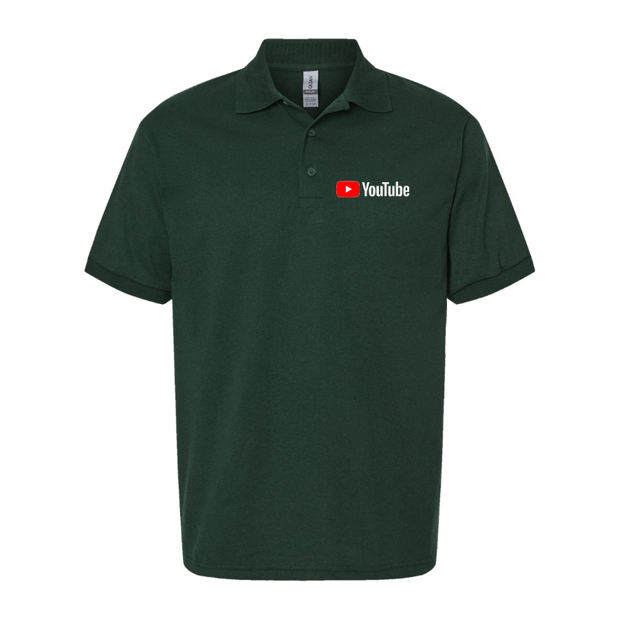 Men's YouTube Social Video Steaming Dry Blend Polo