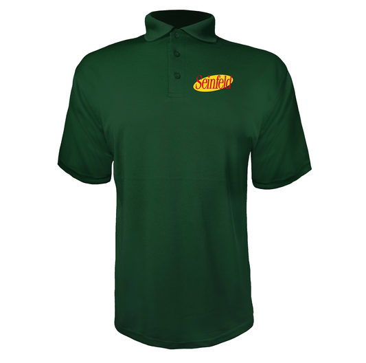 Men's Seinfeld Sitcom Show Polyester Polo