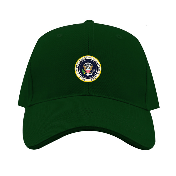 USA President Seal Logo  Dad Baseball Cap Hat