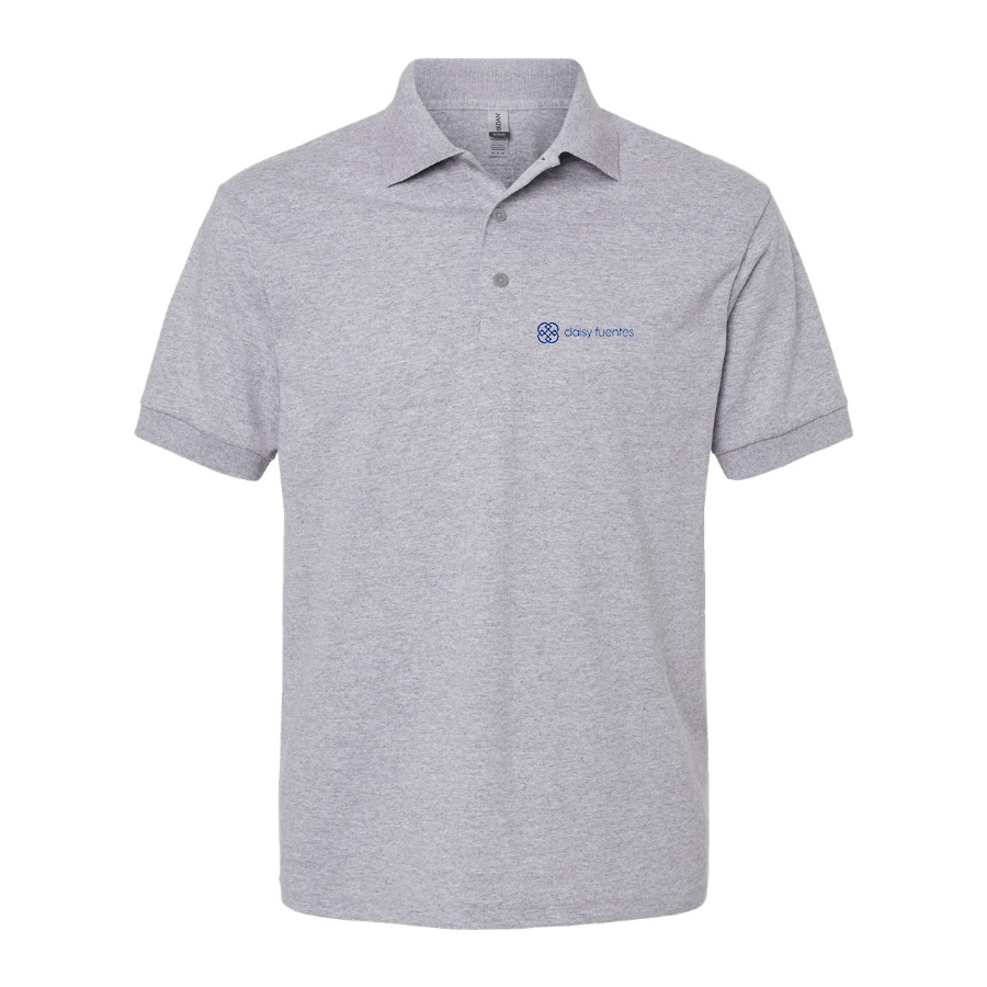 Men's Daisy Fuentes Dry Blend Polo - Grey