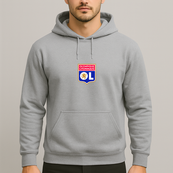 Men's Olympique Lyonnais FC Pullover Hoodie