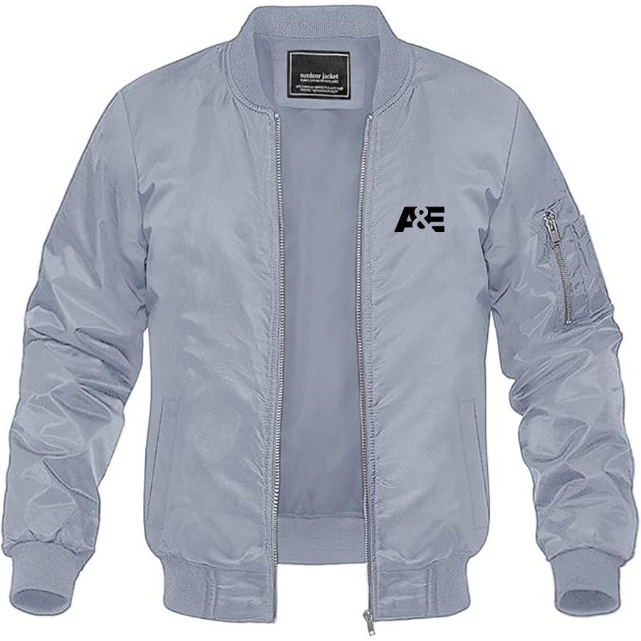 Men's AE Logo Lightweight Bomber Jacket