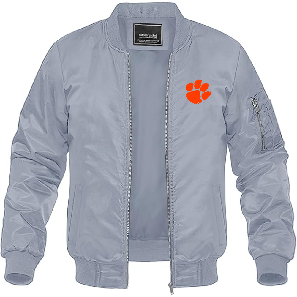 Men's Clemson Tigers Lightweight Bomber Jacket