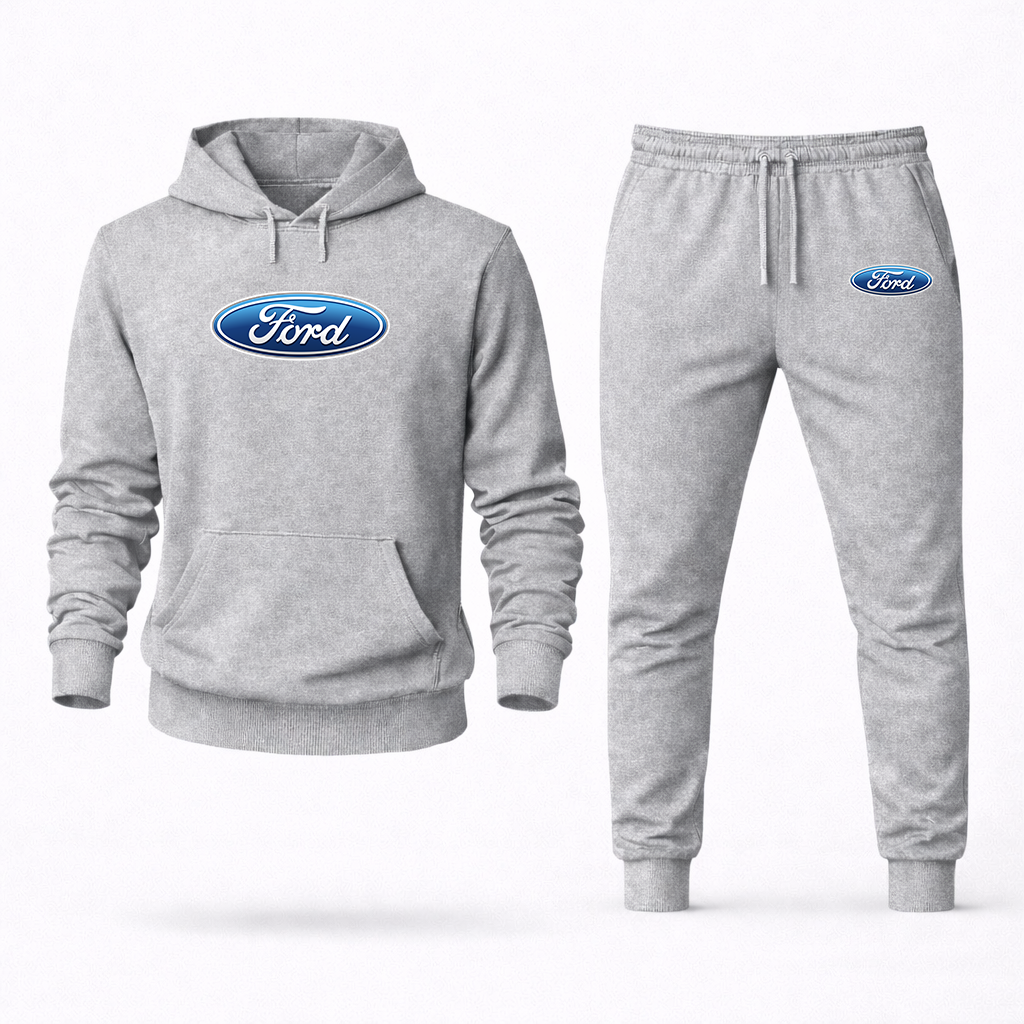 Men's Ford Car Hoodie Joggers Set