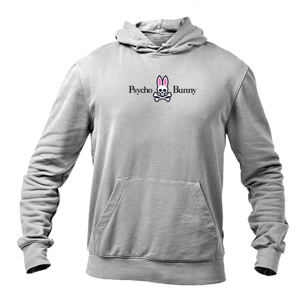 Men's Psycho Bunny Logo Pullover Hoodie