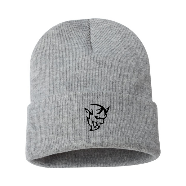 Dodge Demon Logo Beanie Hat