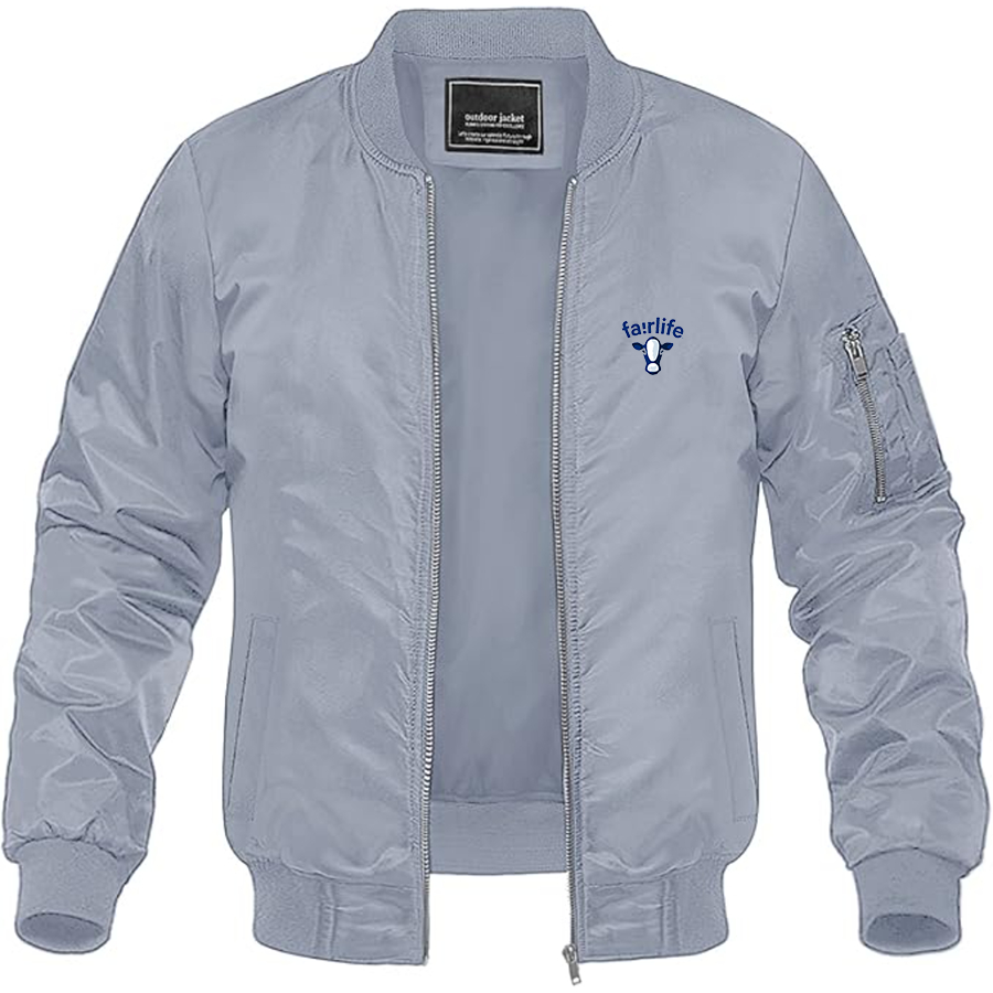Men's Fairlife Logo Lightweight Bomber Jacket