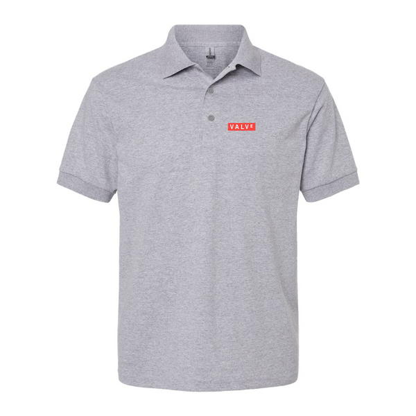Men's Valve Banner Logo Dry Blend Polo