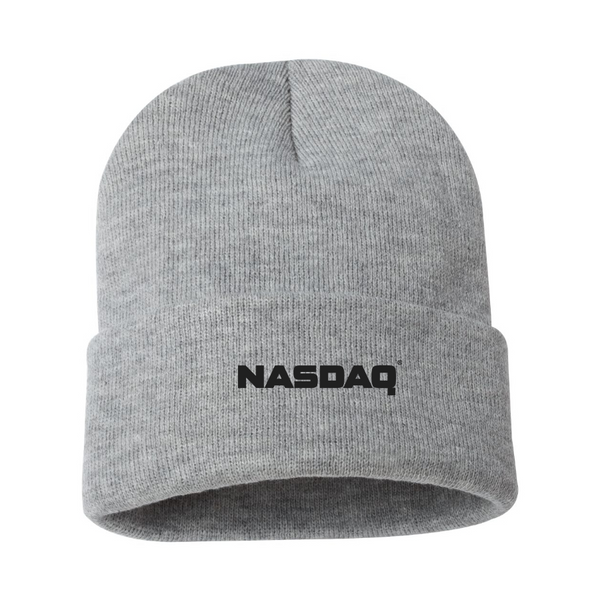 Nasdaq Logo  Beanie Hat