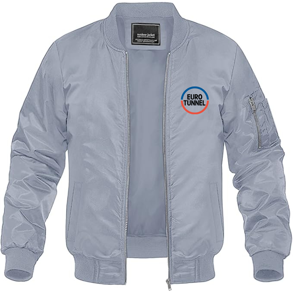 Men's Eurotunnel Logo Lightweight Bomber Jacket
