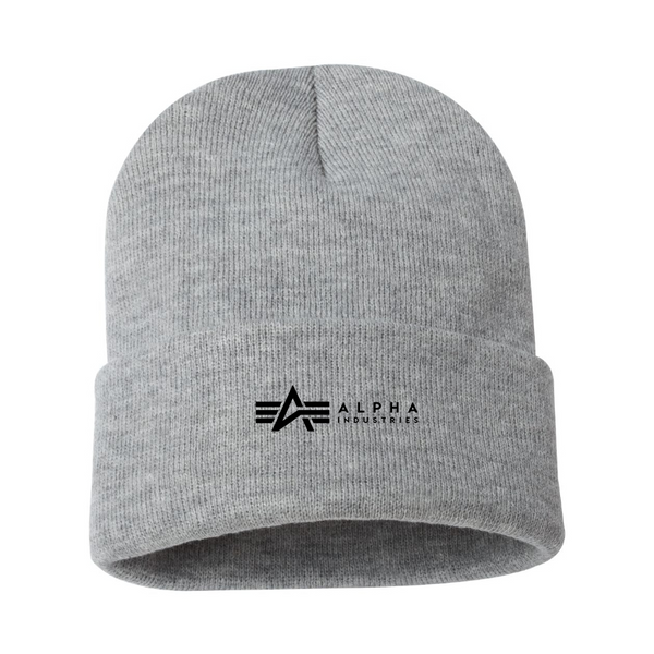 Alpha Industries Logo Beanie Hat