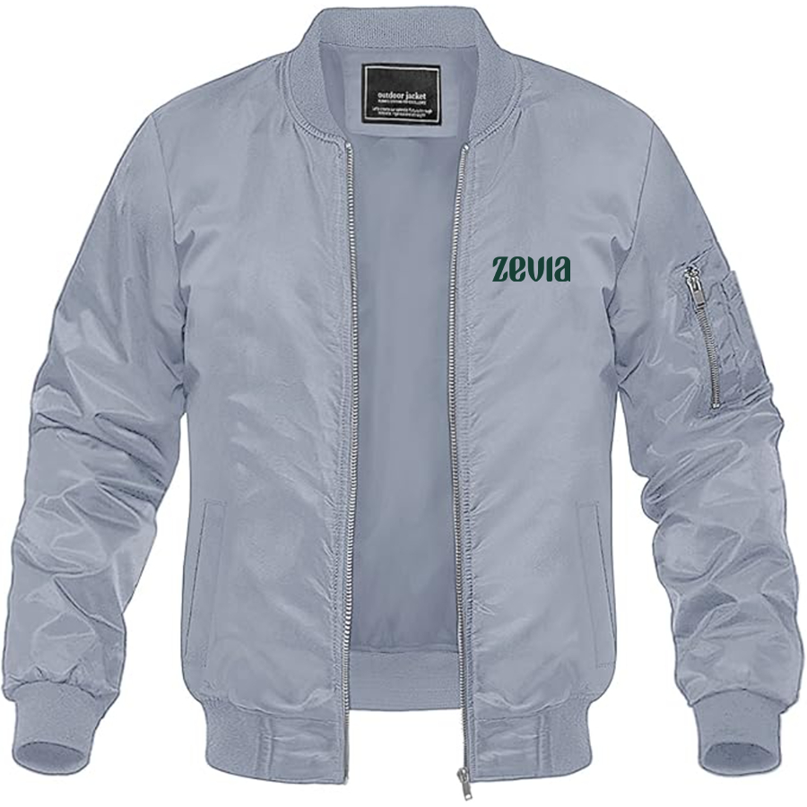 Men's Zevia Logo Lightweight Bomber Jacket