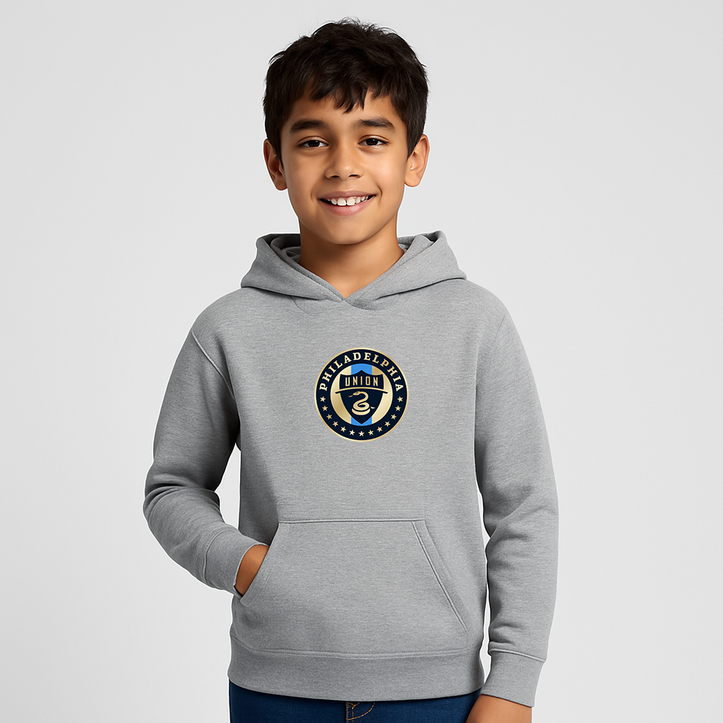 Youth Kids Philadelphia Union FC Pullover Hoodie