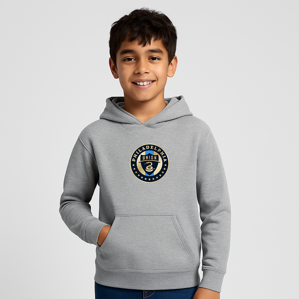 Youth Kids Philadelphia Union FC Pullover Hoodie