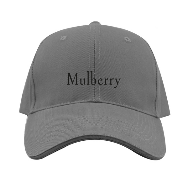 Mulberry  Logo  Dad Baseball Cap Hat