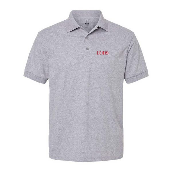 Men's L'OBS Logo Dry Blend Polo