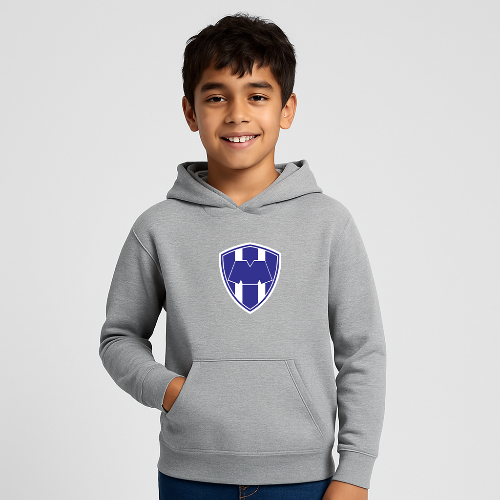 Youth Kids Monterrey FC Pullover Hoodie