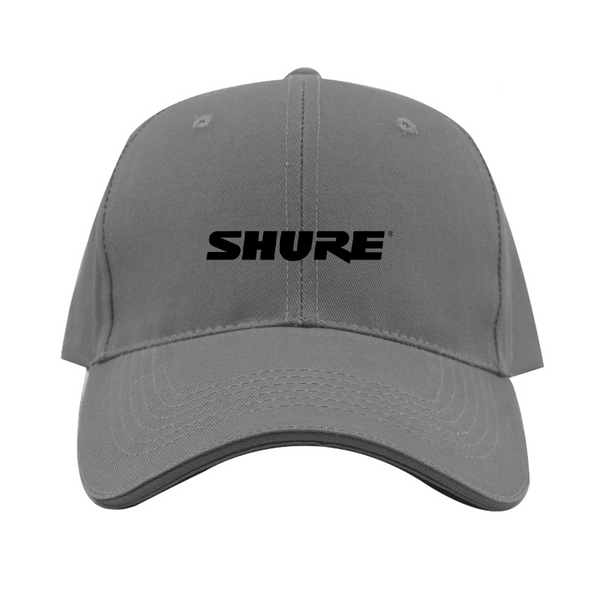 Shure Logo  Dad Baseball Cap Hat