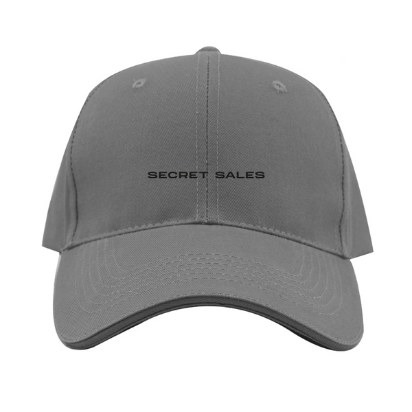 Secret Sales Logo  Dad Baseball Cap Hat