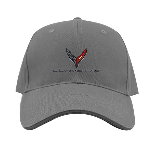 Corvette  Logo  Dad Baseball Cap Hat