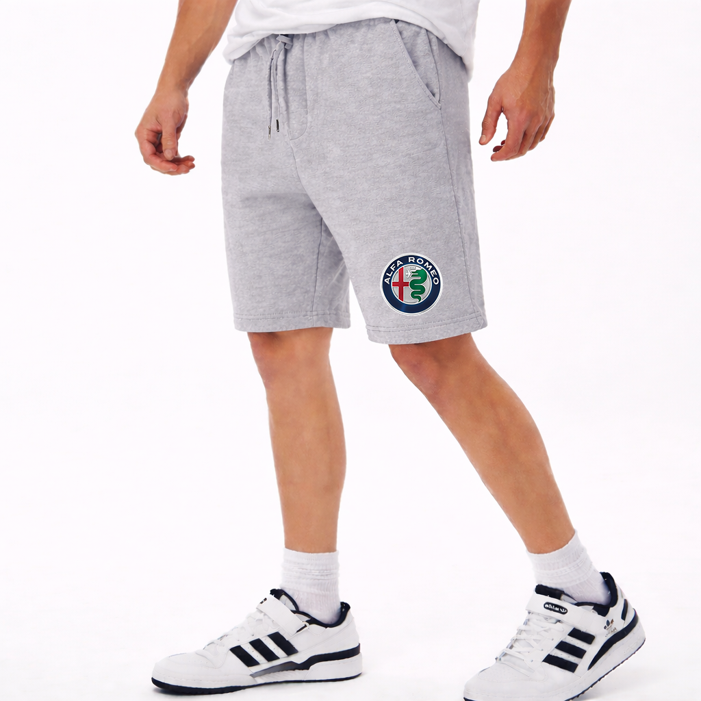 Men's Alfa Romeo Car Athletic Fleece Shorts
