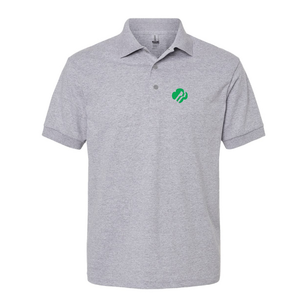 Men's Girl Scouts Logo Dry Blend Polo