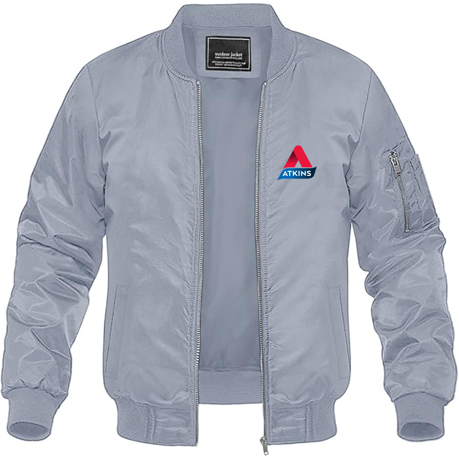 Men's Atkins Logo Lightweight Bomber Jacket
