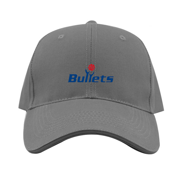 Baltimore Bullets Logo  Dad Baseball Cap Hat