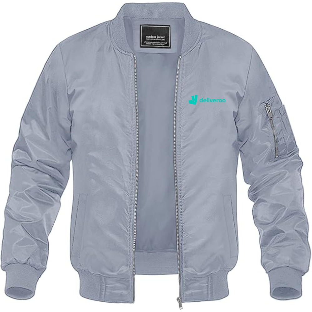Men's Deliveroo Logo Lightweight Bomber Jacket