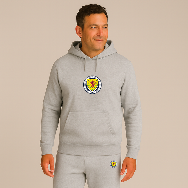 Men's Scotland National Soccer Team Hoodie Joggers Set