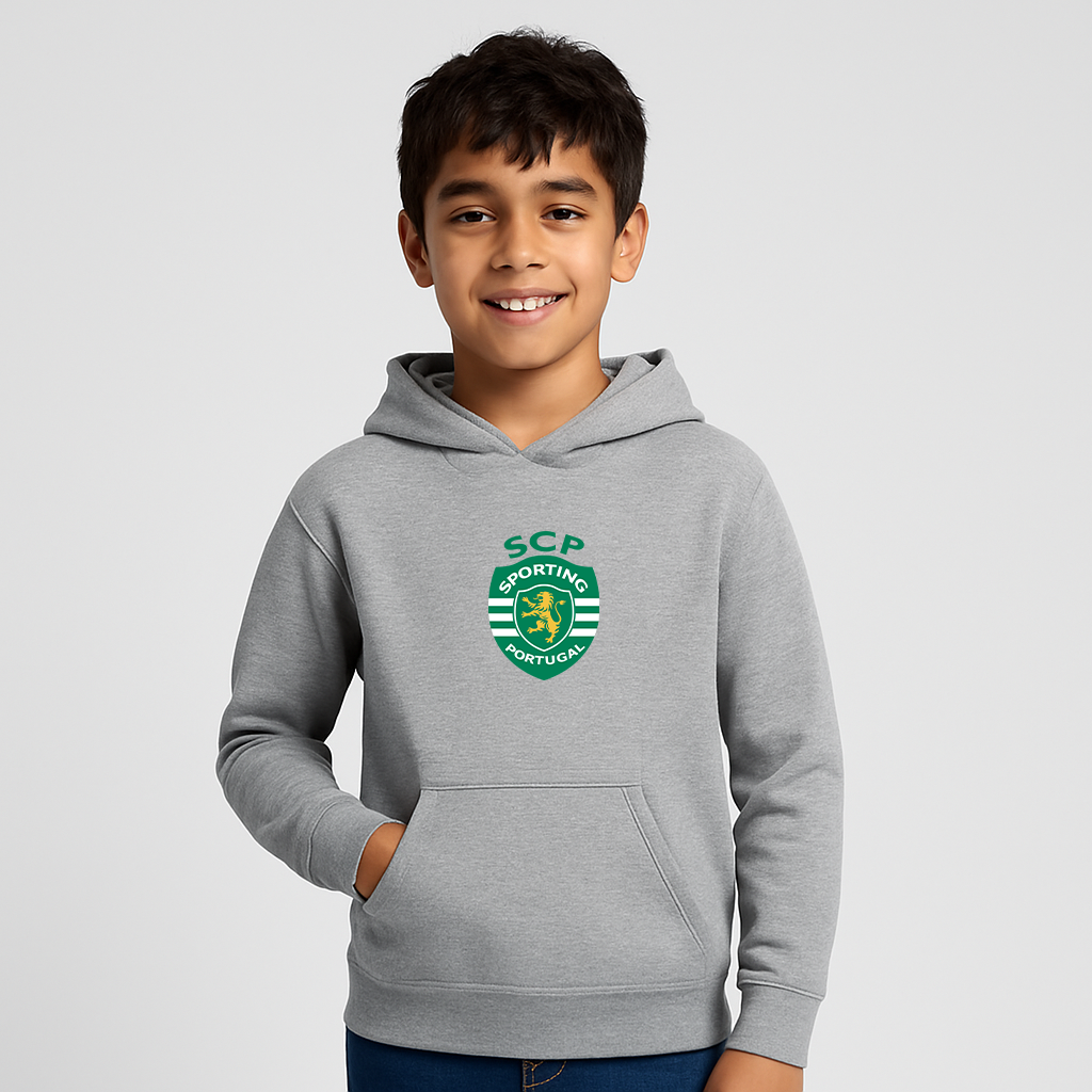 Youth Kids Sporting CP FC Pullover Hoodie