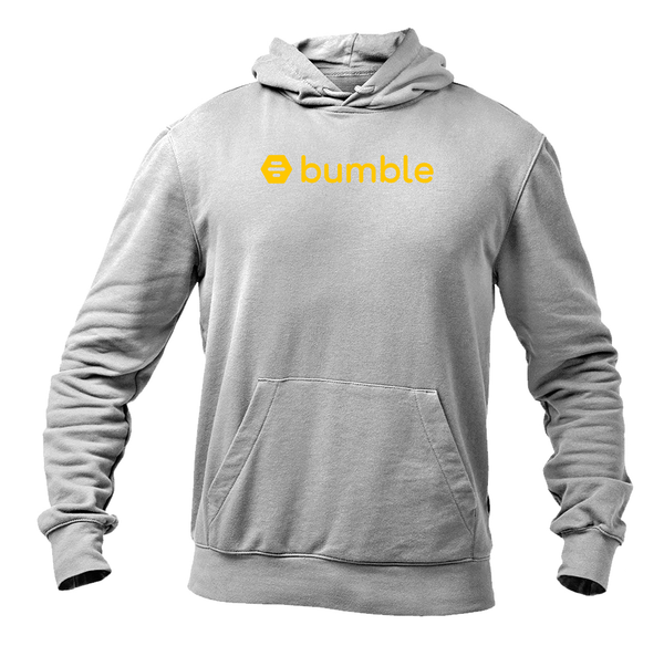 Men's  Bumble Logo  Pullover Hoodie