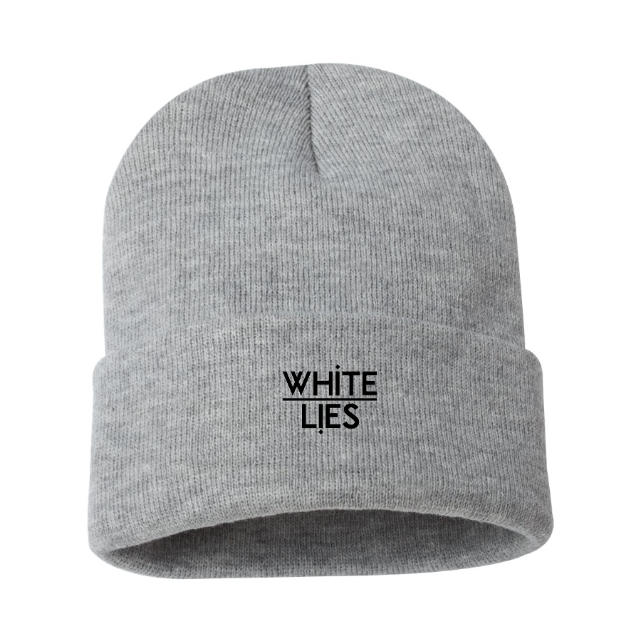 White Lies Logo Beanie Hat