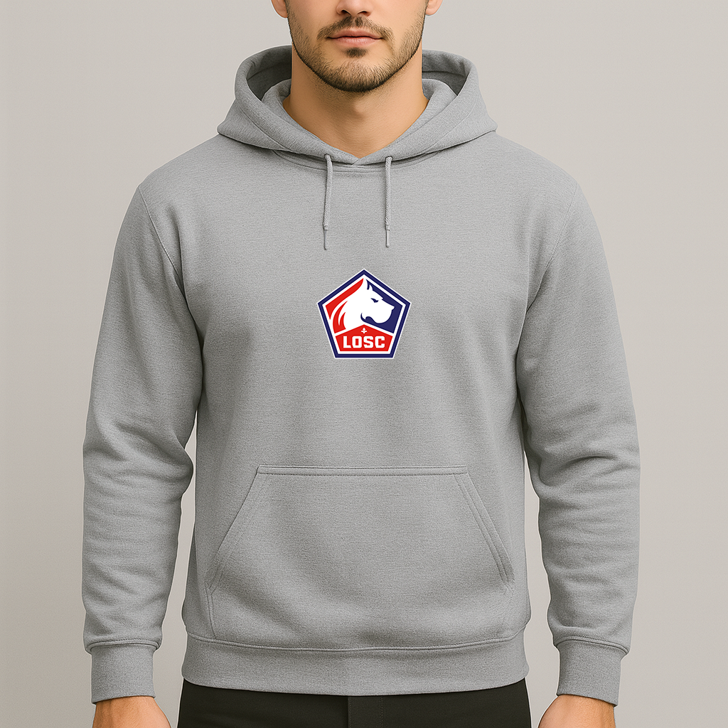 Men's Lille Olympique FC Pullover Hoodie