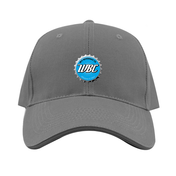 Wit Beverage Company Logo  Dad Baseball Cap Hat